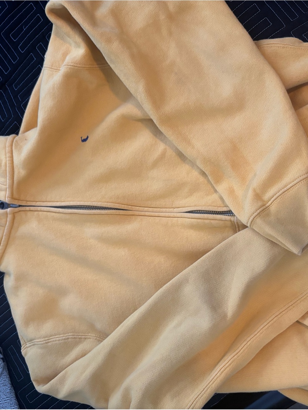 Polo by Ralph Lauren Kids Pale Yellow Zip-Up Jacket